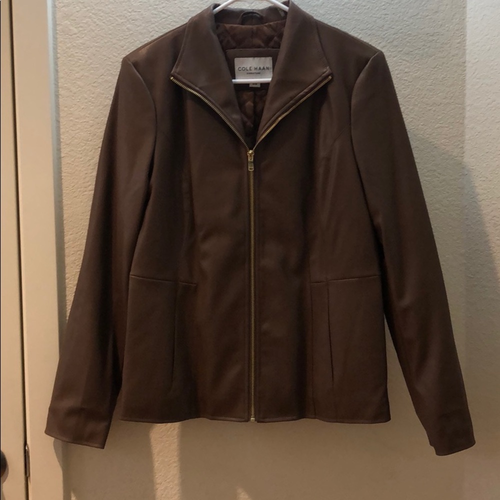 Leather jacket